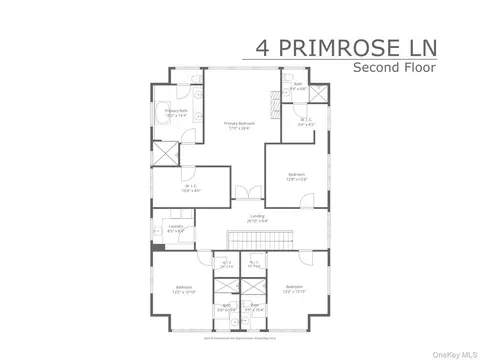Floorplan - 4 Primrose Ln, Rye Brook, NY 10573 photo 2 of 3