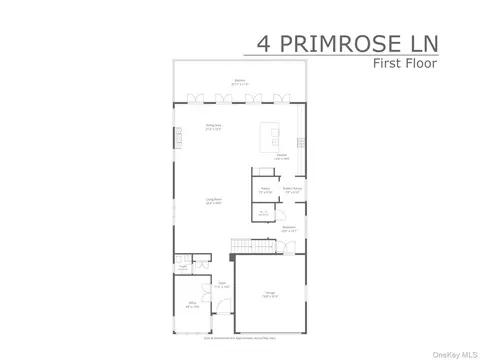 Floorplan - 4 Primrose Ln, Rye Brook, NY 10573 photo 1 of 3