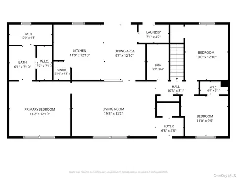 Floorplan - 142 Mill St, Wallkill, NY 12589 photo 1 of 3