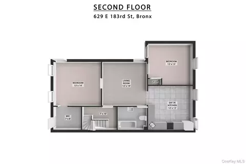 Floorplan - 629 E 183rd St, New York, NY 10458 photo 2 of 4