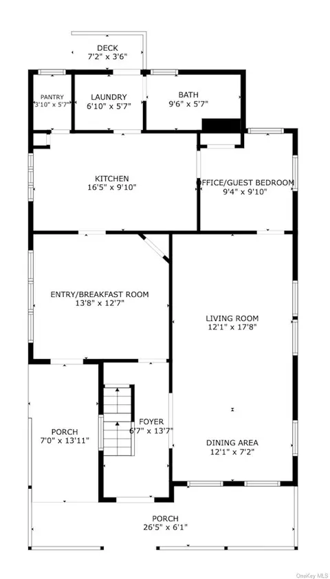 Floorplan - 304 Union Ave, Peekskill, NY 10566 photo 2 of 4