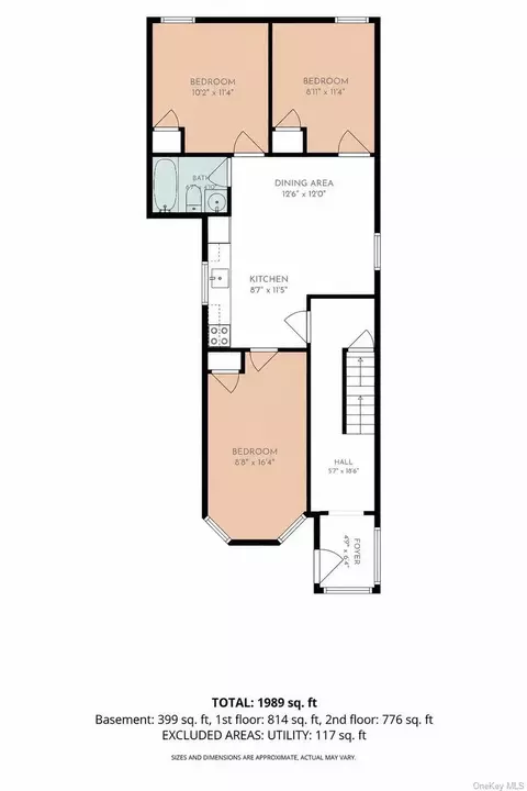 Floorplan - 738 E 217th St, New York, NY 10467 photo 1 of 3
