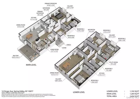 Floorplan - 38 Singer Ave, Ramapo, NY 10977 photo 6 of 6
