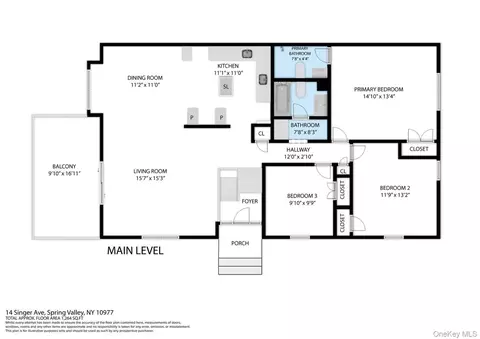 Floorplan - 38 Singer Ave, Ramapo, NY 10977 photo 1 of 6