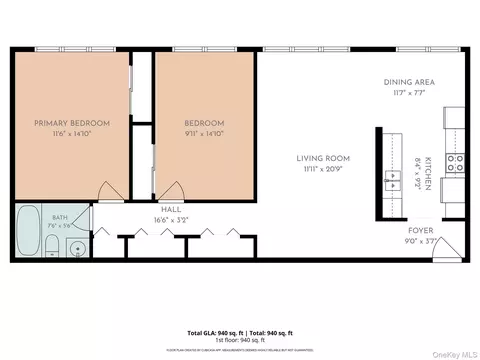 Floorplan - 2453 Union #20B, Islip, NY 11751 photo 1 of 1