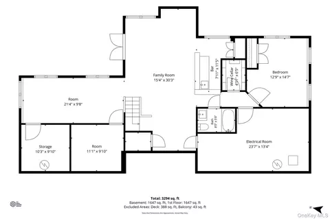 Floorplan - 24 Babbling Brook Ln, Philipstown, NY 10516 photo 1 of 3