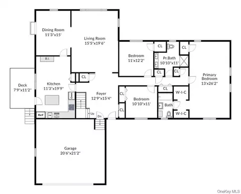 Floorplan - 3 Lea Pl, Rye, NY 10580 photo 1 of 2