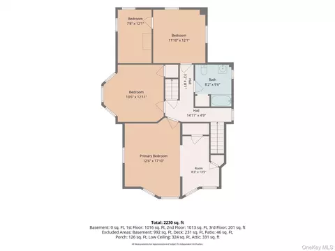 Floorplan - 308 Nelson Ave, Peekskill, NY 10566 photo 2 of 2