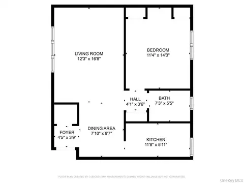 Floorplan - 78-35 147th St #2E, Flushing, NY 11367 photo 1 of 1