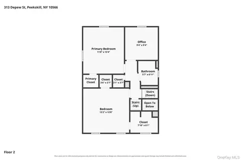 Floorplan - 313 Depew St, Peekskill, NY 10566 photo 1 of 1