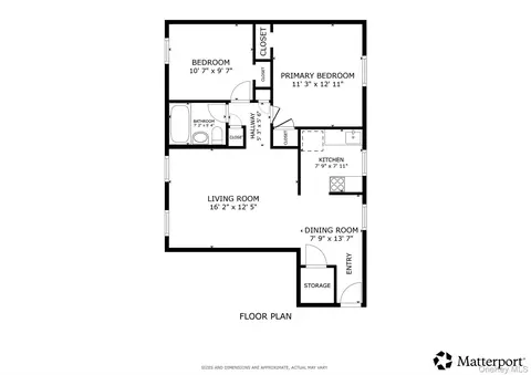 Floorplan - 144-15 78th Rd #2D, Flushing, NY 11367 photo 1 of 1