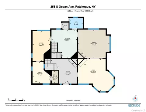 Floorplan - 258 N Ocean Ave, Patchogue, NY 11772 photo 2 of 5