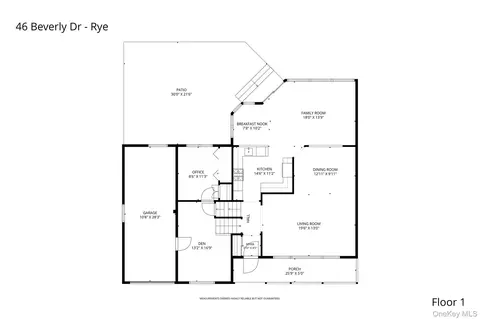 Floorplan - 46 Beverly Dr, Rye, NY 10580 photo 1 of 3