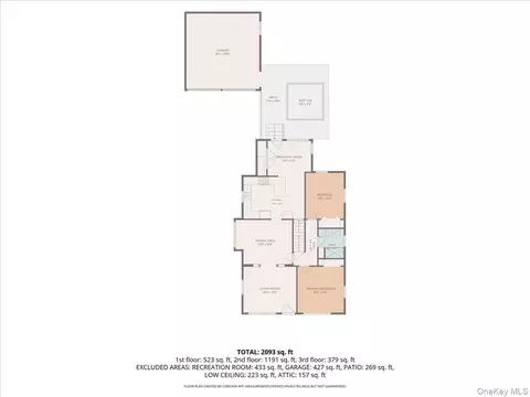 Floorplan - 8 E Willow St, Beacon, NY 12508 photo 2 of 4
