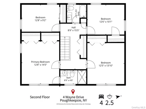 Floorplan - 4 Wayne Dr, Poughkeepsie, NY 12601 photo 2 of 3