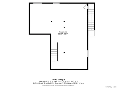 Floorplan - 44 James St, Patchogue, NY 11772 photo 3 of 4