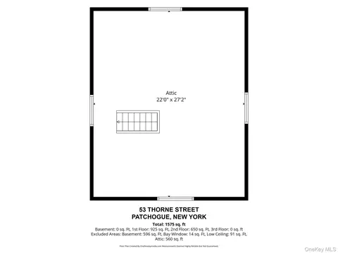 Floorplan - 53 Thorne St, Patchogue, NY 11772 photo 5 of 5
