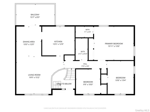 Floorplan - 136 Hustis Rd, Philipstown, NY 10516 photo 2 of 3