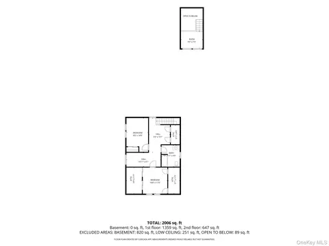 Floorplan - 55 Cleveland St, Patchogue, NY 11772 photo 2 of 3