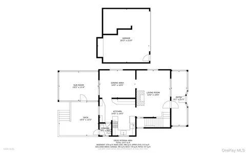 Floorplan - 340 Union Ave, Peekskill, NY 10566 photo 1 of 3