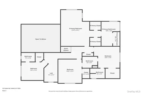 Floorplan - 15 E Salem Rd, Fishkill, NY 12524 photo 1 of 3