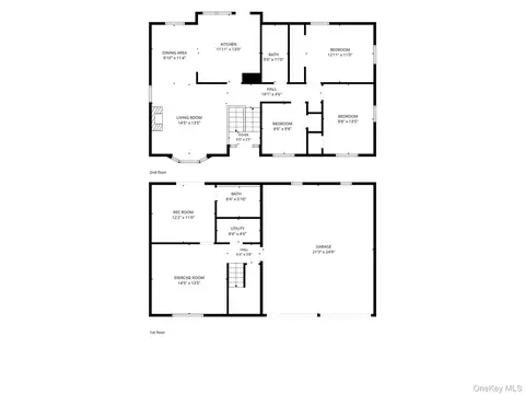 Floorplan - 60 S Gate Dr, Poughkeepsie, NY 12601 photo 2 of 3