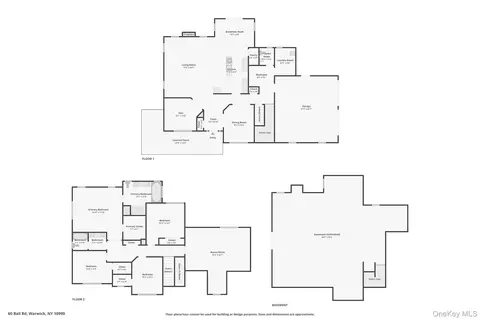 Floorplan - 60 Ball Rd, Warwick, NY 10990 photo 3 of 3