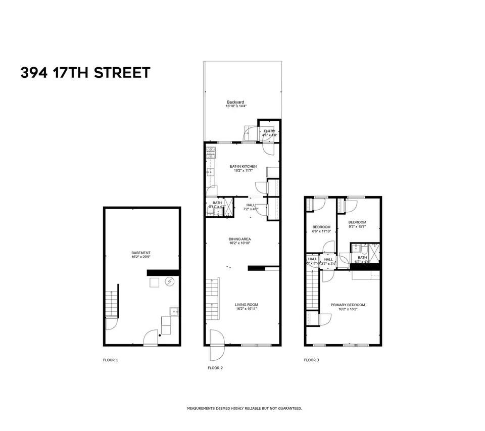 Floorplan - 394 17th St, Brooklyn, NY 11215 photo 1 of 1