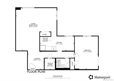 Floorplan - 99-35 59th Ave #4E, New York, NY 11368 photo 1 of 1