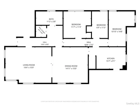 Floorplan - 147 Union Ave, Peekskill, NY 10566 photo 1 of 3