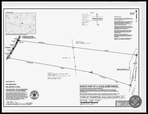 Starlight Road, Thompson, NY 12701