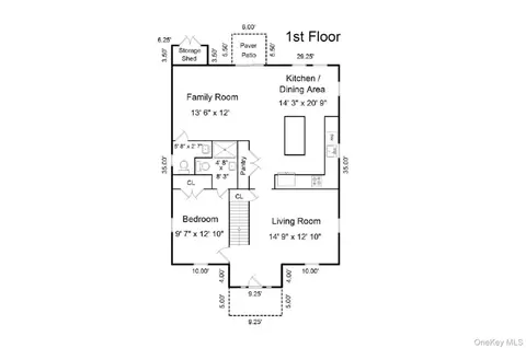 Floorplan - 8 Goldwin St, Rye, NY 10580 photo 1 of 2