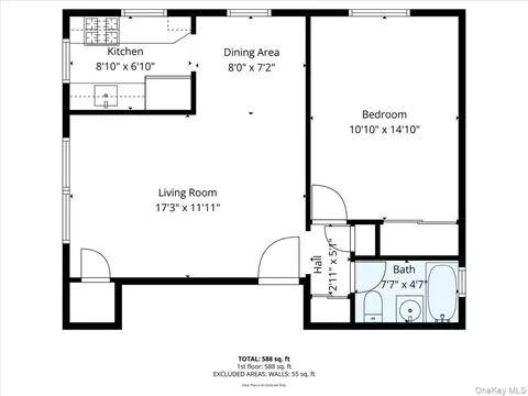 Floorplan - 199-18 19th Ave #18, Whitestone, NY 11357 photo 1 of 1