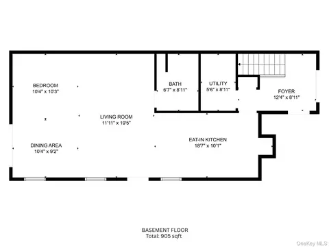Floorplan - 2017 E 74th St, Brooklyn, NY 11234 photo 3 of 4