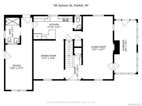 Floorplan - 98 Jackson St, Fishkill, NY 12524 photo 3 of 3
