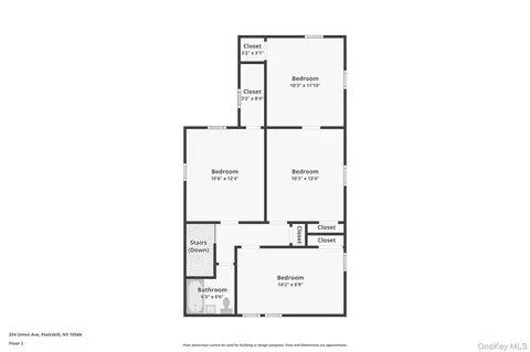 Floorplan - 334 Union Ave, Peekskill, NY 10566 photo 1 of 2