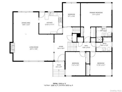 Floorplan - 61 Devon Rd, Yonkers, NY 10708 photo 1 of 2
