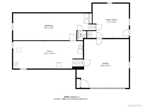 Floorplan - 61 Devon Rd, Yonkers, NY 10708 photo 2 of 2