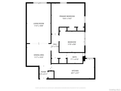 Floorplan - 29 Abeel St #3A, Yonkers, NY 10705 photo 1 of 1