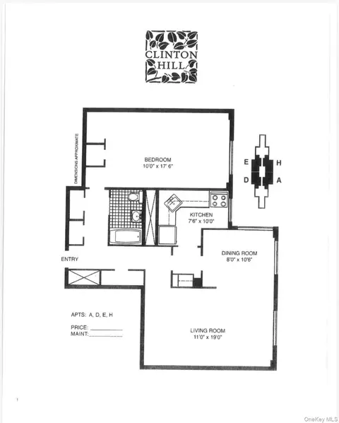 365 Clinton Ave #6E, Brooklyn, NY 11238