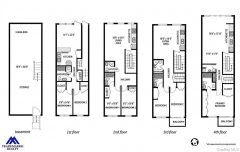 Floorplan - 360 S 3rd St, Brooklyn, NY 11211 photo 1 of 1