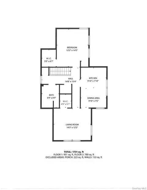 Floorplan - 45 Maple Ave, Patchogue, NY 11772 photo 2 of 2