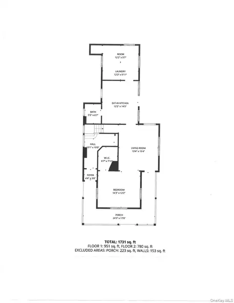Floorplan - 45 Maple Ave, Patchogue, NY 11772 photo 1 of 2
