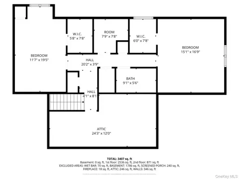 Floorplan - 3 Mountain Brook Rd, Cornwall, NY 12518 photo 2 of 3