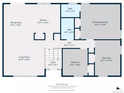 Floorplan - 4 Jerome St, Smithtown, NY 11787 photo 2 of 3