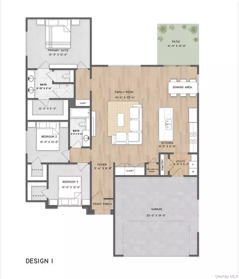 Floorplan - 3 Deer Run W, Catskill, NY 12414 photo 1 of 1