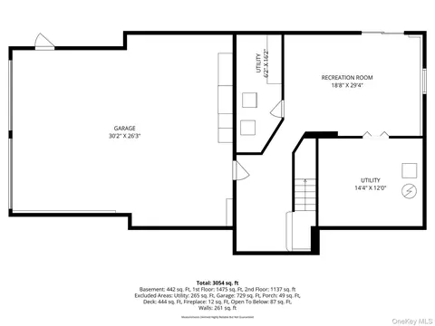 Floorplan - 754 Milltown Rd, Southeast, NY 10509 photo 3 of 3