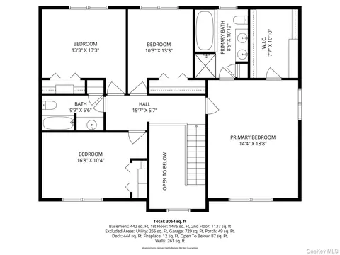 Floorplan - 754 Milltown Rd, Southeast, NY 10509 photo 2 of 3