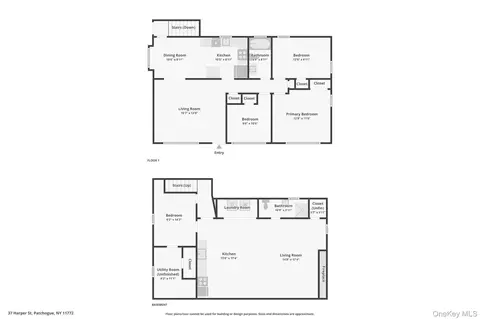 Floorplan - 37 Harper St, Patchogue, NY 11772 photo 3 of 3