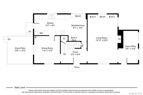 Floorplan - 5 Wellyn Close, Yonkers, NY 10708 photo 1 of 3